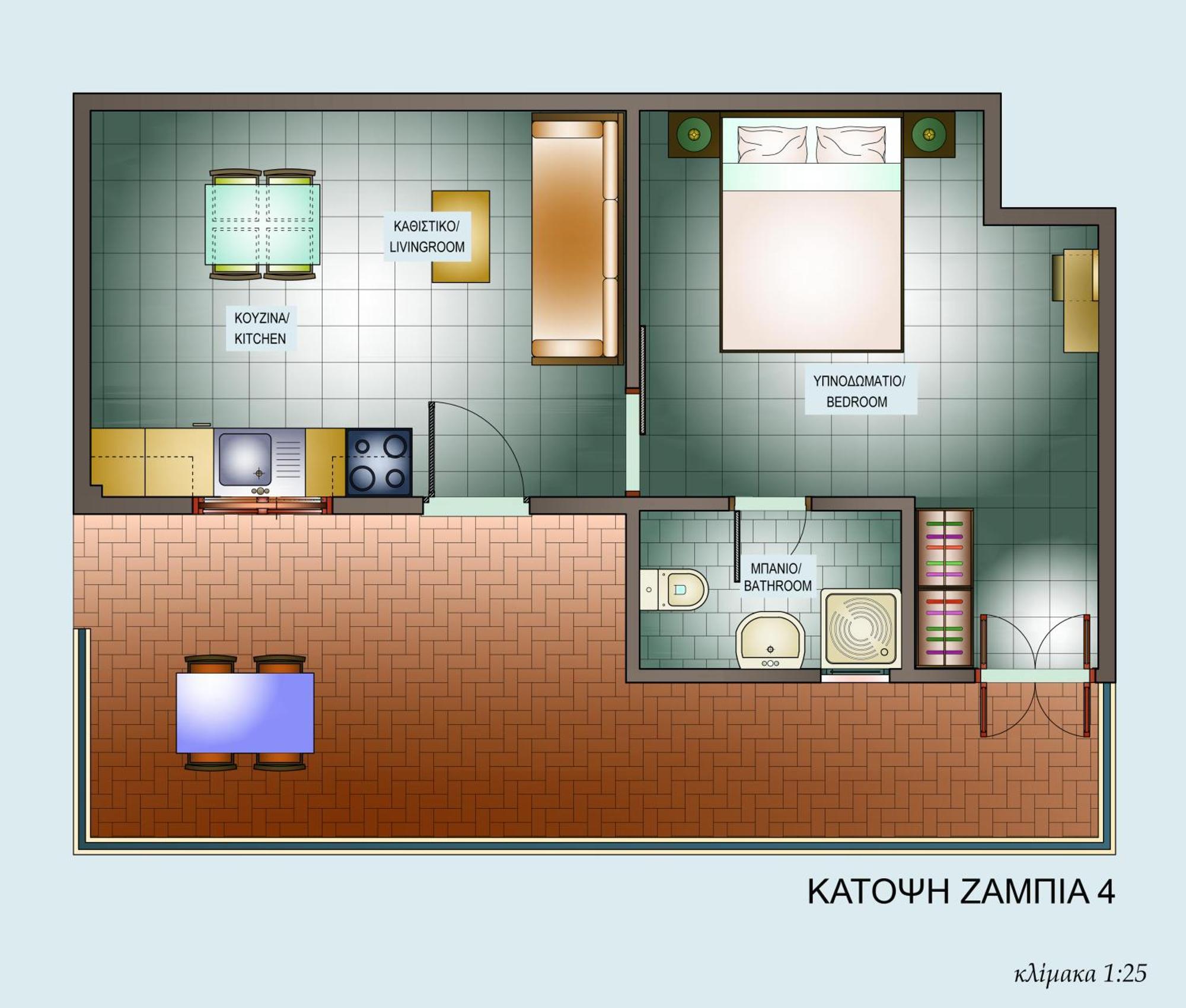 Zambia Apartments Plakiász Kültér fotó